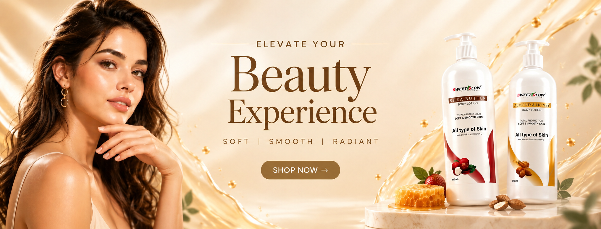 Sweet Glow professional beauty collection