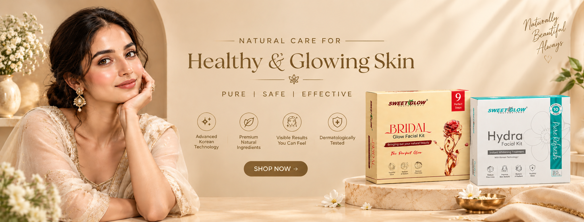 Sweet Glow professional beauty collection