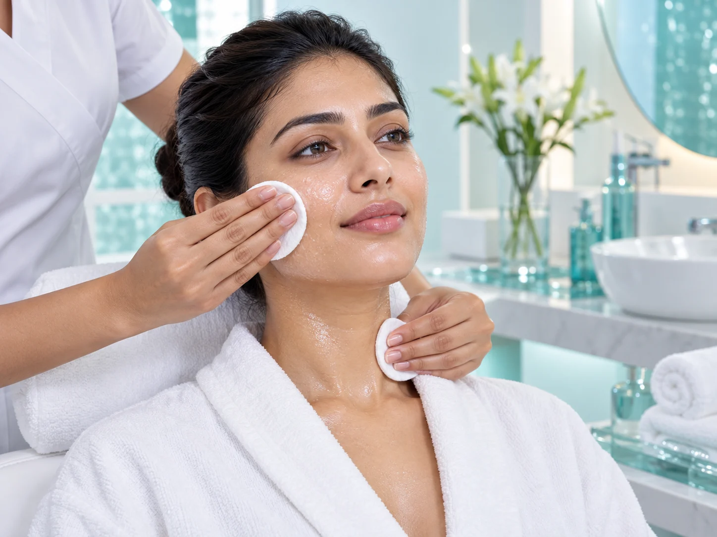 Sweet Glow Professional Advanced Brightening hydra glow facial kit | Professional Salon Formula — step 1