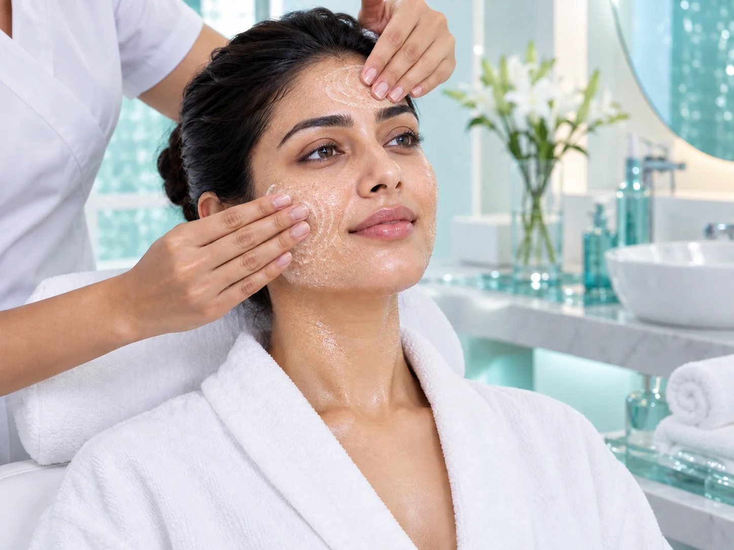 Sweet Glow Professional Advanced Brightening hydra glow facial kit | Professional Salon Formula — step 3