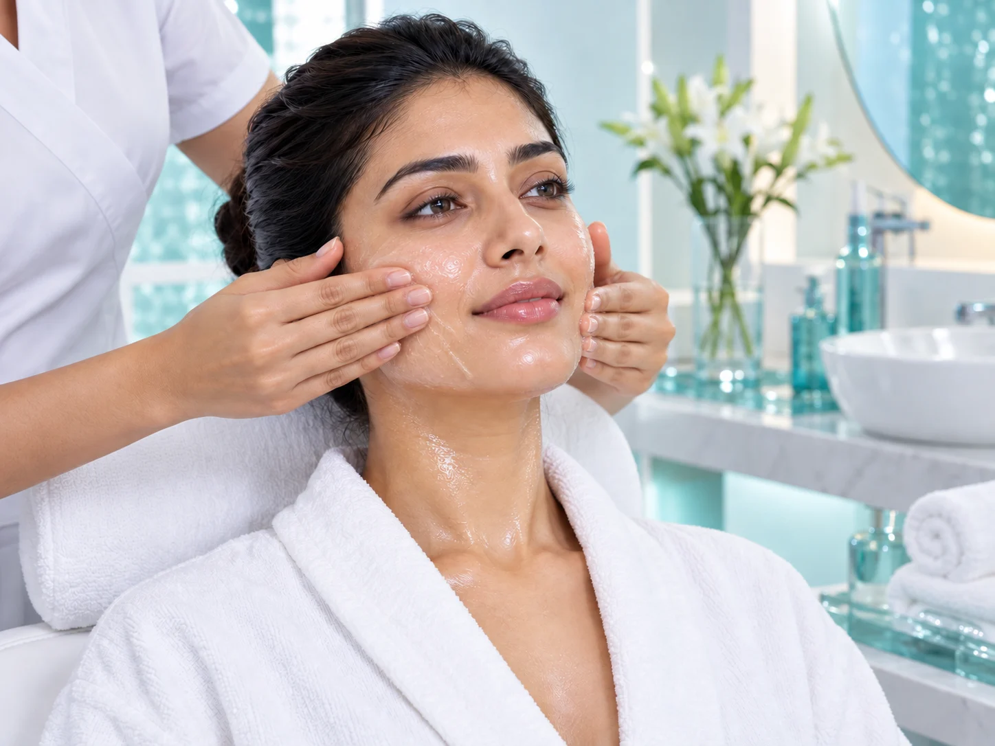 Sweet Glow Professional Advanced Brightening hydra glow facial kit | Professional Salon Formula — step 4