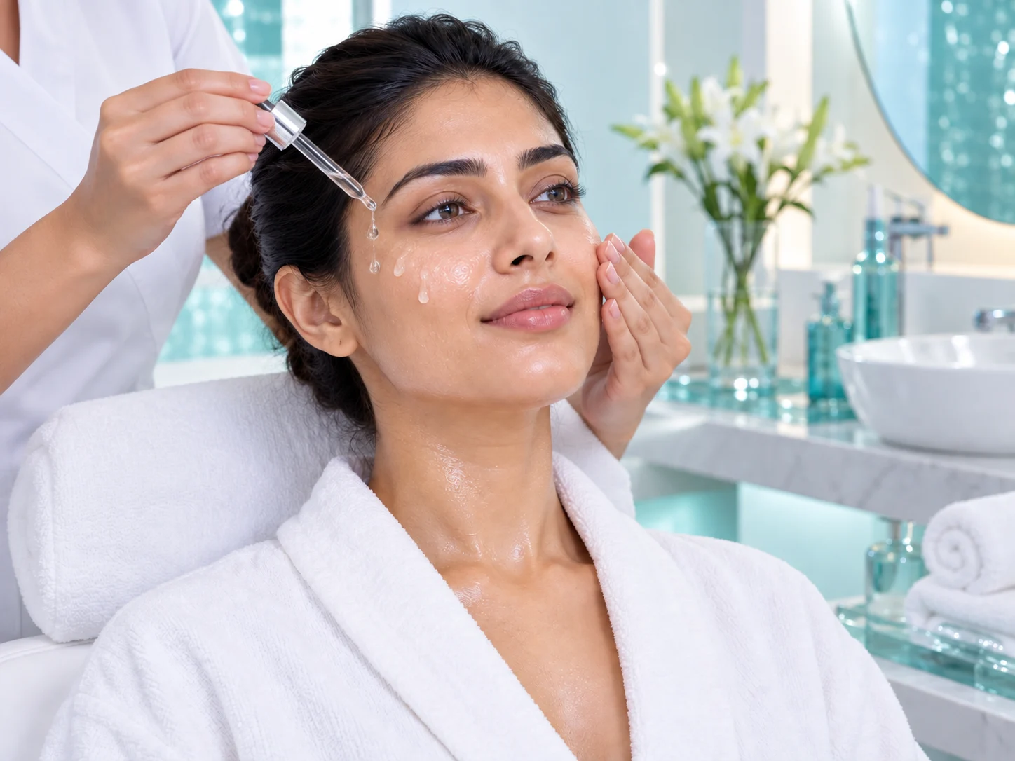 Sweet Glow Professional Advanced Brightening hydra glow facial kit | Professional Salon Formula — step 9