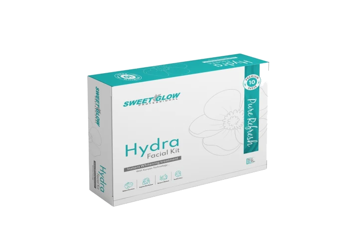 Sweet Glow Professional Advanced Brightening hydra glow facial kit | Professional Salon Formula