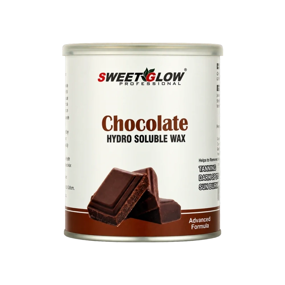 Sweet Glow Professional Dark Chocolate Cream Liposoluble Wax | Nourishing Hair Removal Formula | Smooth & Gentle Waxing | Professional Salon Use 800 gm