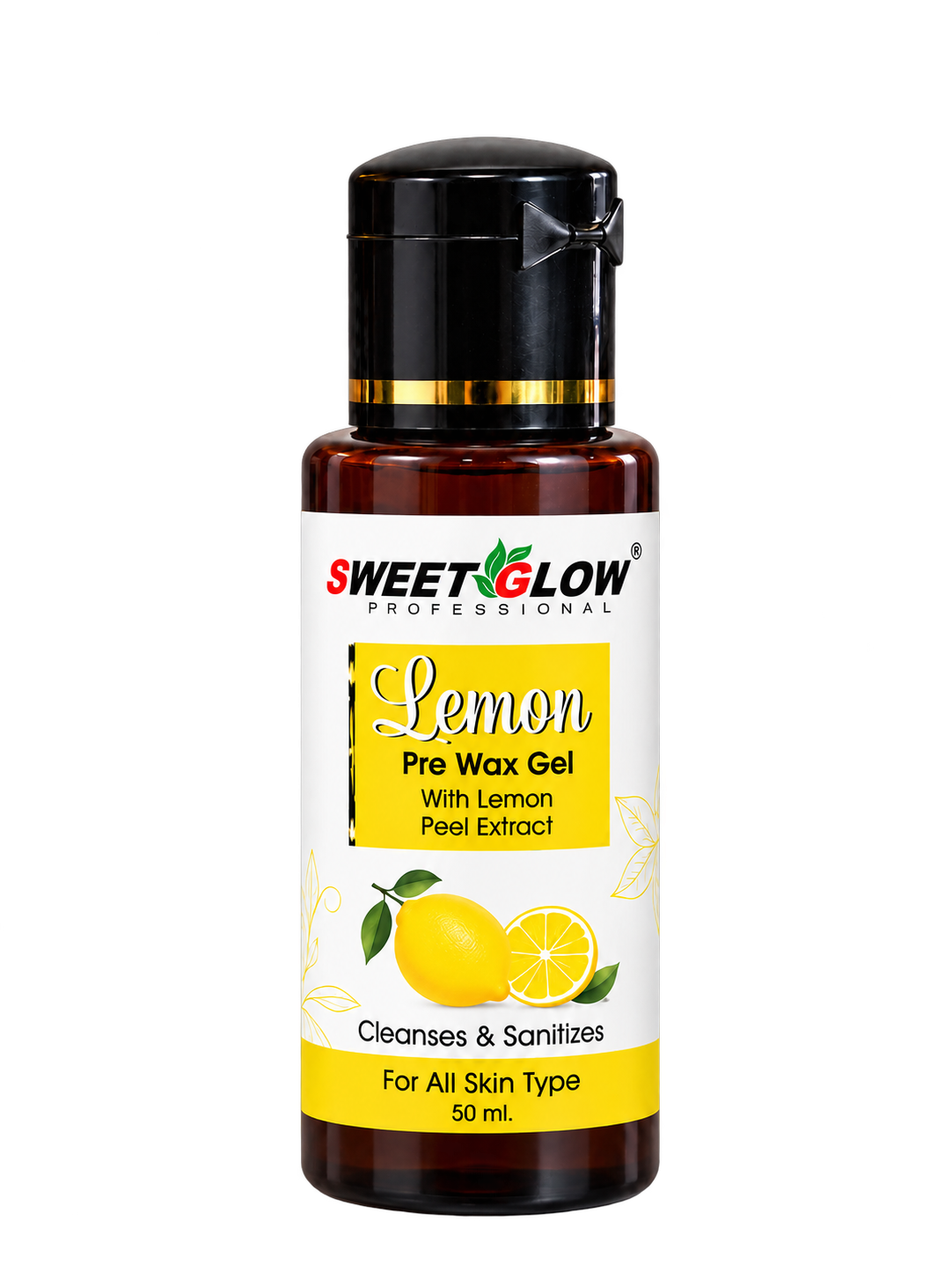 Sweet Glow Lemon Pre Wax Gel — step 1